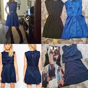 4pc Bundle Short Dresses XS stretchy